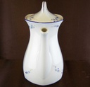 [4581723] Kaffeekanne 1,25 L Winterling Marktleuthen Blumendekor Blau Blumen gebraucht - sehr gut Bild 6