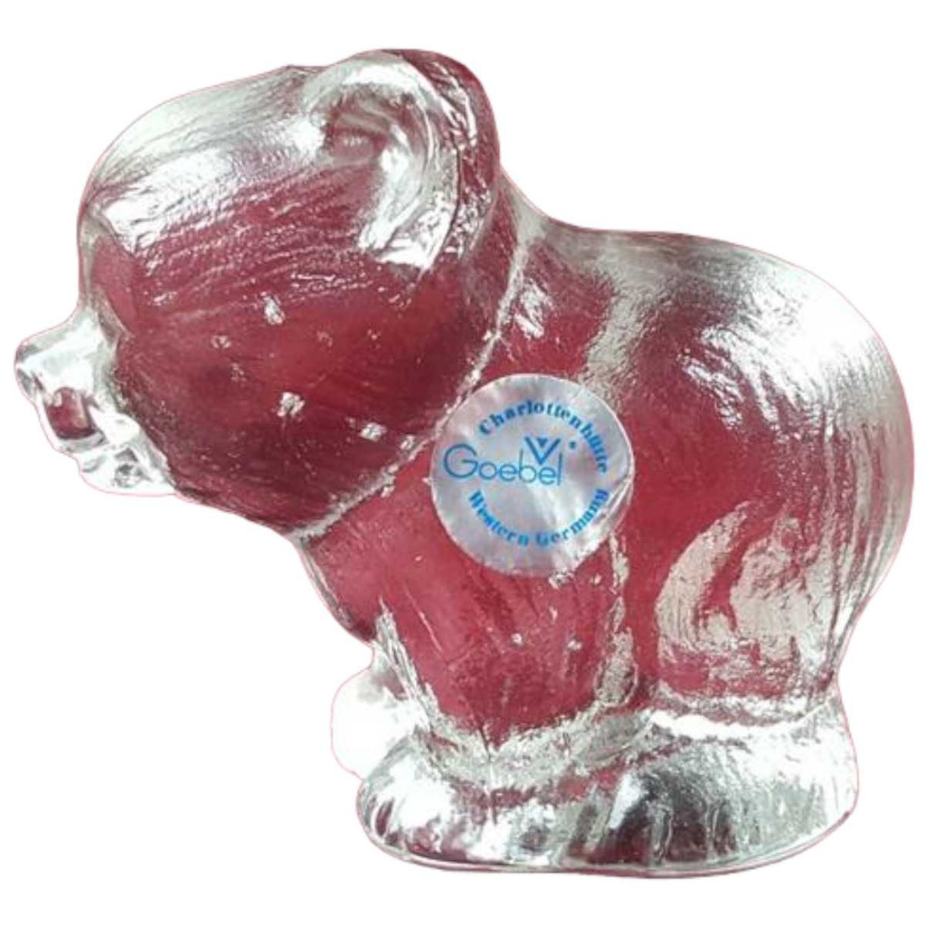 [45817230] Figur Goebel Bär Transparent W.Germany gebraucht - sehr gut Bild 2