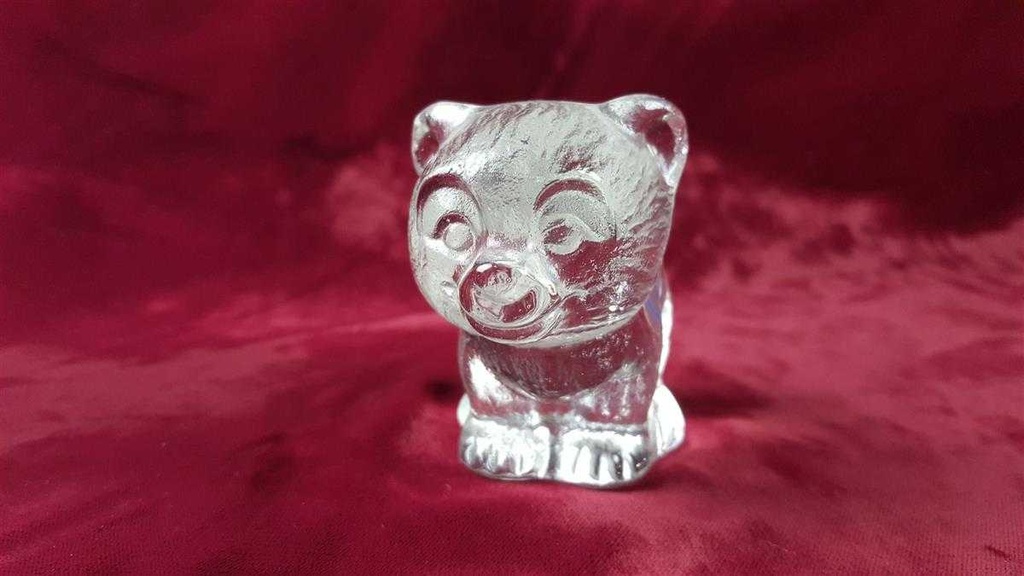 [45817230] Figur Goebel Bär Transparent W.Germany gebraucht - sehr gut Bild 3