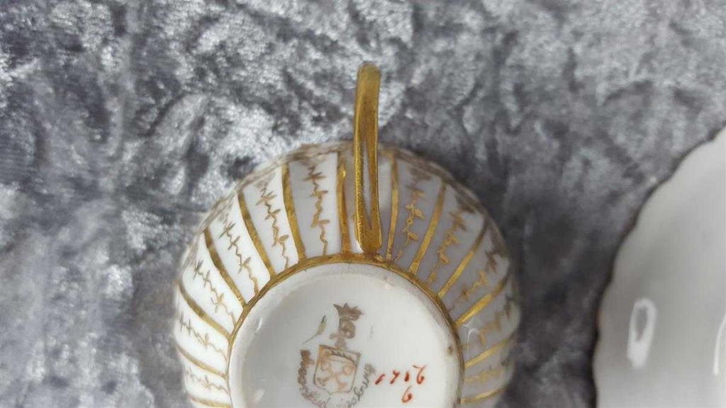 [45817236] Tasse Espressotasse Bauer & Pfeiffer Württemberg 1756 Decor Ludwigsburg gebraucht - akzeptabel Bild 6