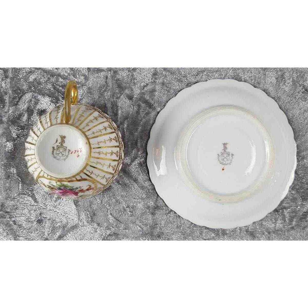 [45817236] Tasse Espressotasse Bauer & Pfeiffer Württemberg 1756 Decor Ludwigsburg gebraucht - akzeptabel Bild 7