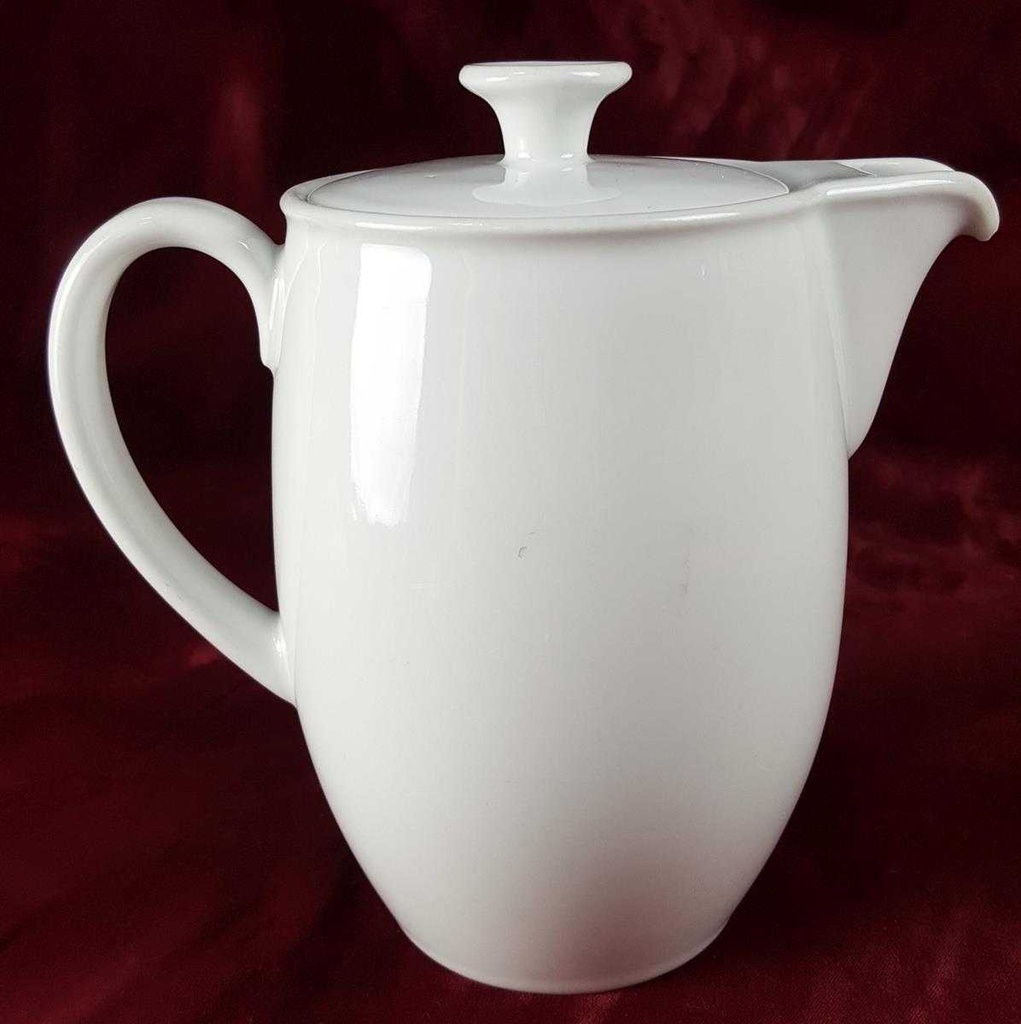 [45817238] Kaffeekanne groß 2,3 L Schönwald Dibbern Weiß gebraucht - akzeptabel Bild 3