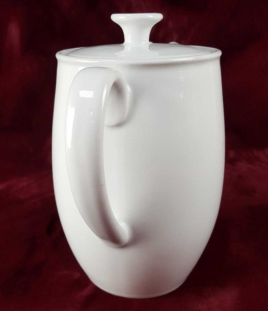 [45817238] Kaffeekanne groß 2,3 L Schönwald Dibbern Weiß gebraucht - akzeptabel Bild 4