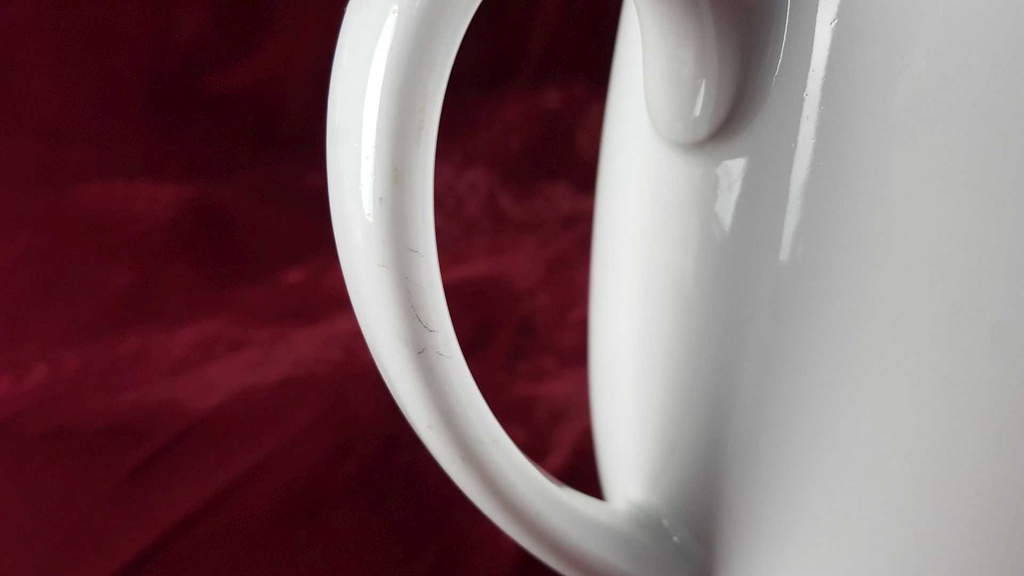 [45817239] Kaffeekanne Kanne groß 2,3 L Schönwald Dibbern Weiß gebraucht - akzeptabel Bild 5