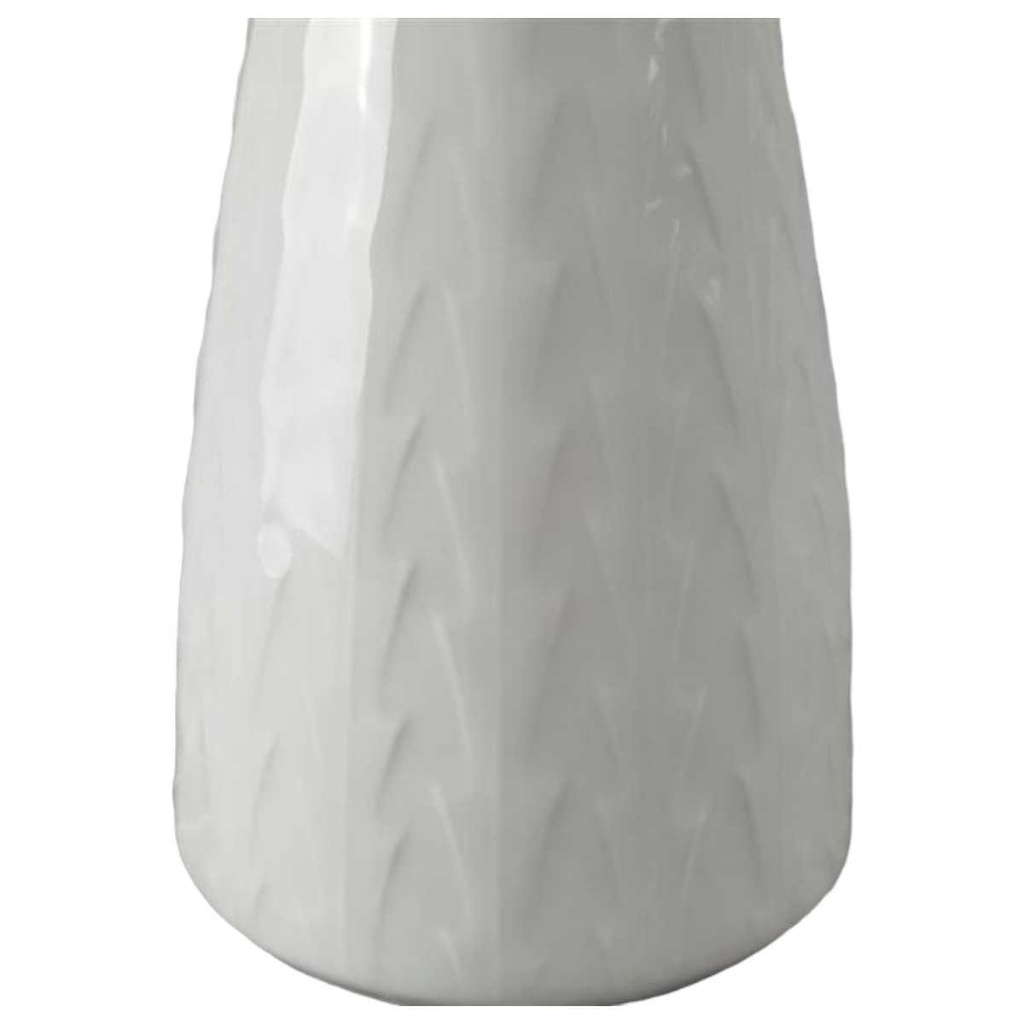 [45817276] Tischvase Blumenvase 20,5 cm Tirschenreuth Weiß Bavaria gebraucht - gut Bild 2