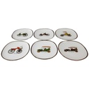 [2119334] 6er Set Glasuntersetzer 11,5 cm Winterling Röslau gebraucht - gut Bild 2
