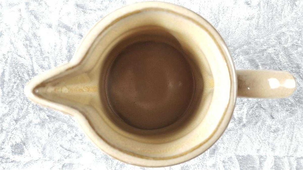 [45817288] Milchkännchen Gerz Dekor graubraun Braun gebraucht - gut Bild 5