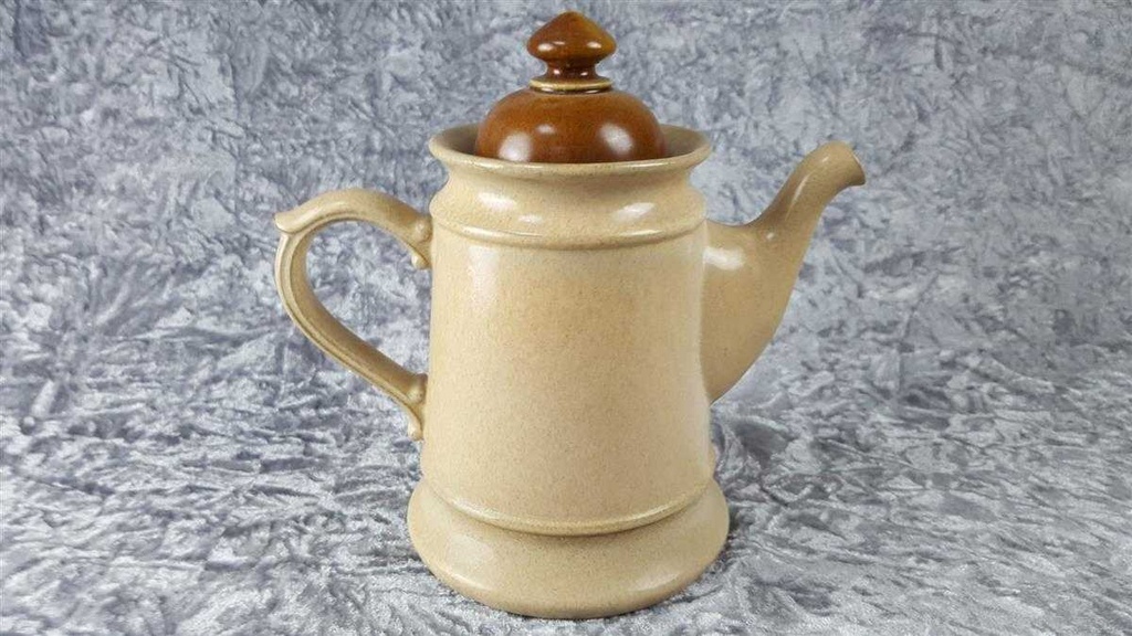 [45817291] Kaffeekanne Kanne 1,2 L Gerz Dekor graubraun Braun gebraucht - gut Bild 3