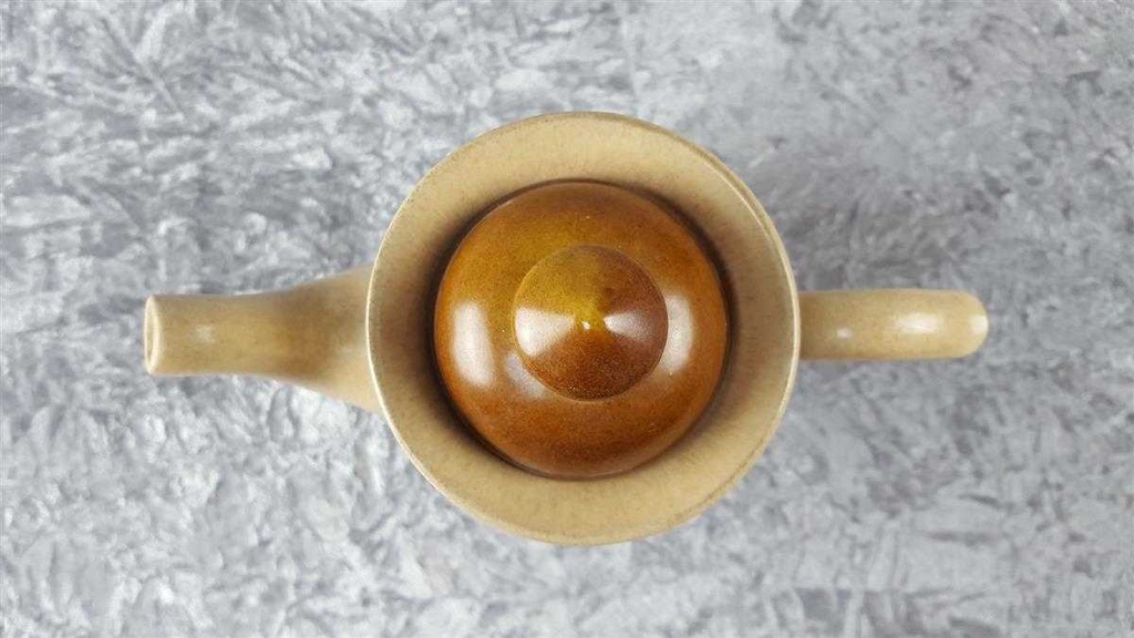 [45817291] Kaffeekanne Kanne 1,2 L Gerz Dekor graubraun Braun gebraucht - gut Bild 5