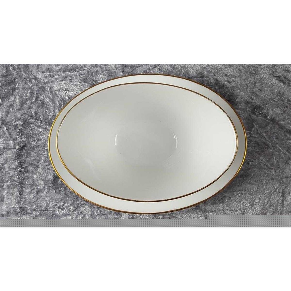 [45817299] Sauciere mit Teller Goldrand 1tlg Seltmann Weiden Barbara 16594 gebraucht - gut Bild 3