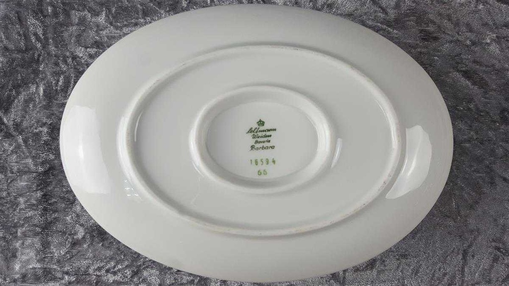 [45817299] Sauciere mit Teller Goldrand 1tlg Seltmann Weiden Barbara 16594 gebraucht - gut Bild 4