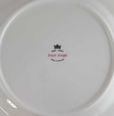 [458173] Untertasse für Kaffee Goldrand 13,9 cm Royal Knight Weiß gebraucht - sehr gut Bild 2