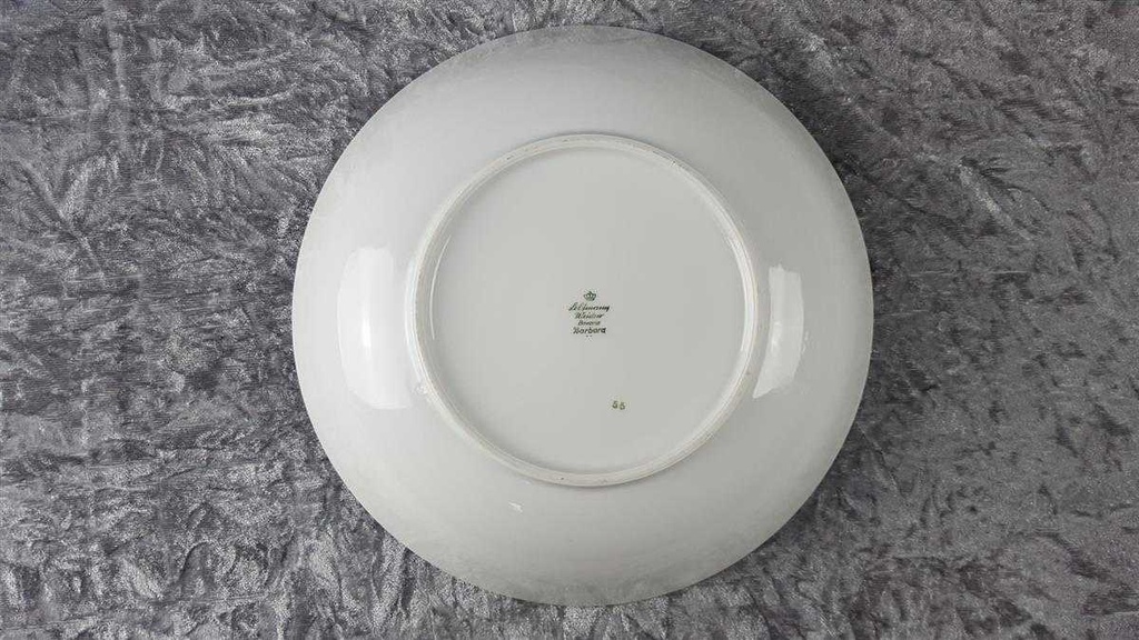 [45817300] Schüssel Goldrand 25 cm Seltmann Weiden Barbara 16594 Weiß gebraucht - akzeptabel Bild 3