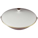 [45817303] Schüssel Ragoutterrine Goldrand 22,5 cm Seltmann Weiden Barbara 16594 Weiß gebraucht - sehr gut Bild 2