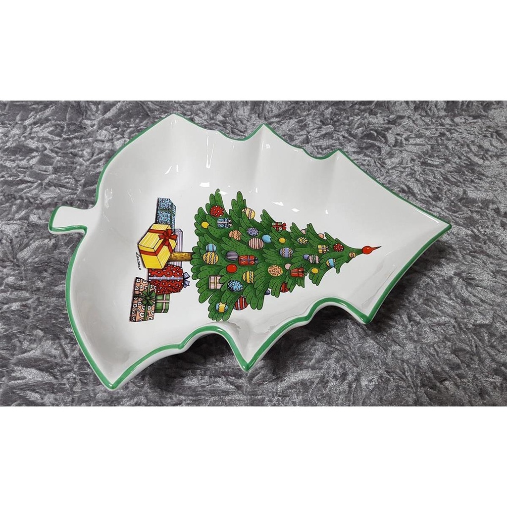 [45817305] Tannenbaumschale Tannenbaumform Weihnachtsbaum 32x28,5 cm Bild 2