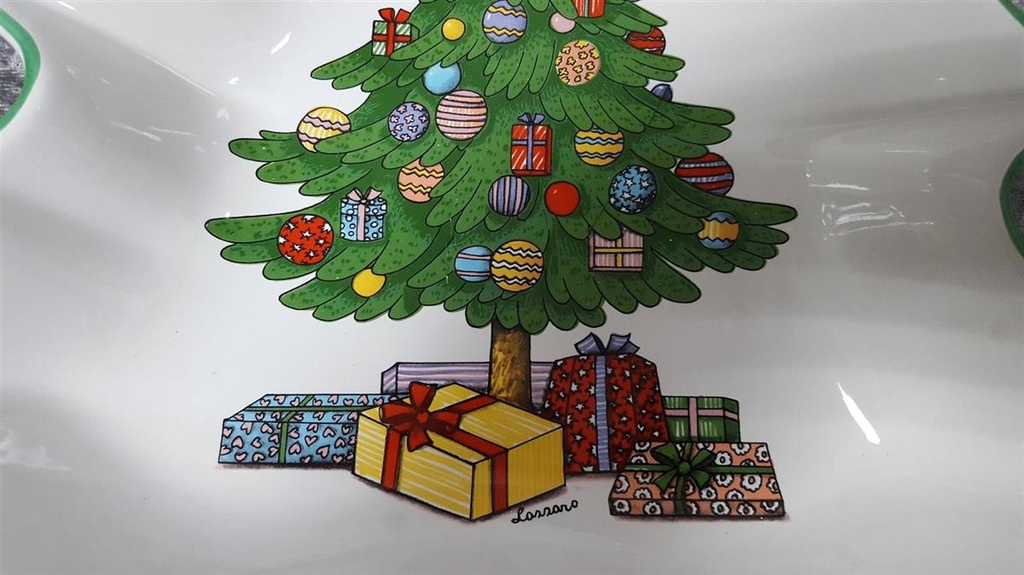 [45817305] Tannenbaumschale Tannenbaumform Weihnachtsbaum 32x28,5 cm Bild 4