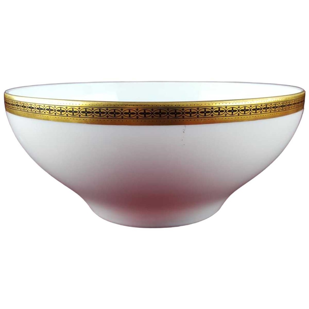 [45817321] Schüssel Salatschüssel Golddekor 19 cm Melitta Verona gebraucht - sehr gut Bild 2