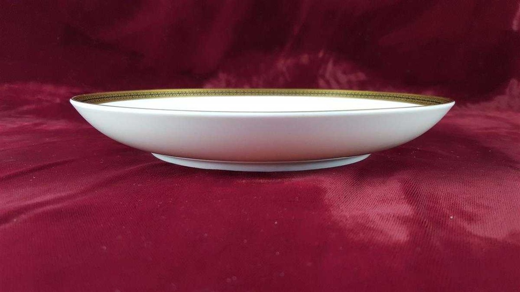 [2119337] 6er Set Suppenteller Golddekor 22 cm Melitta Verona gebraucht - gut Bild 3