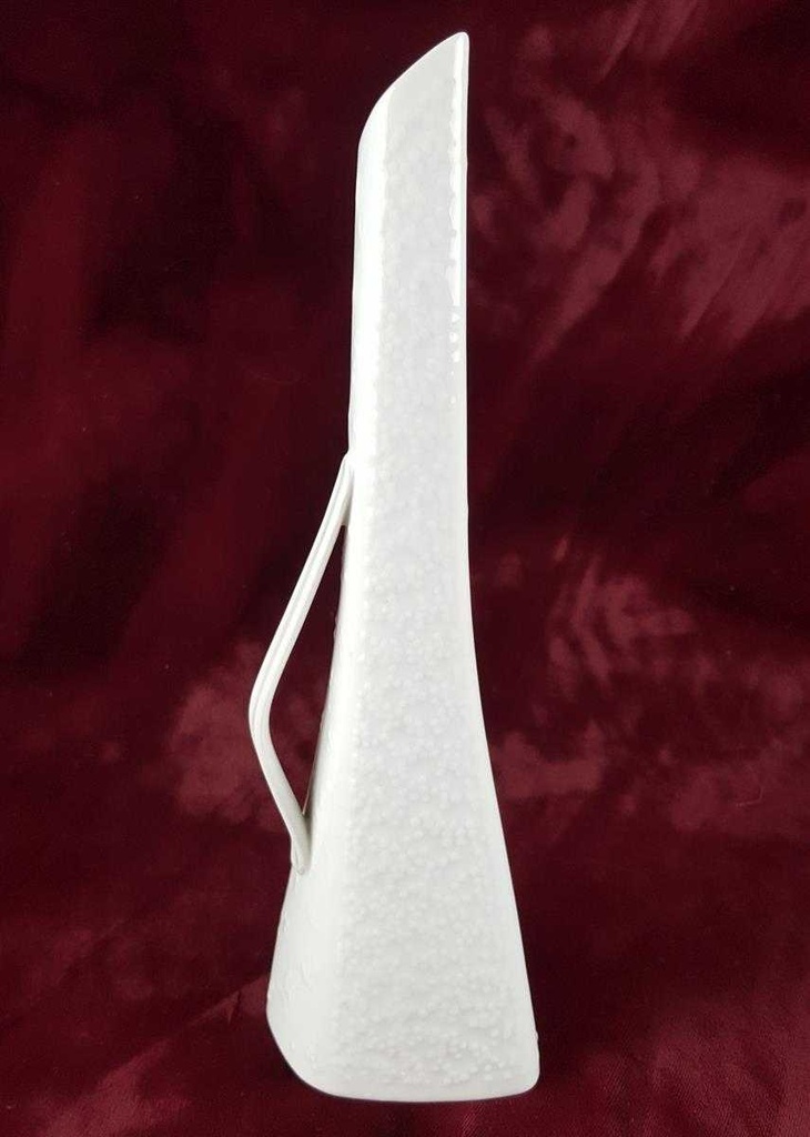 [45817330] Vase Henkelvase Dekorative 25,5 cm Hutschenreuther Weiß gebraucht - sehr gut Bild 3