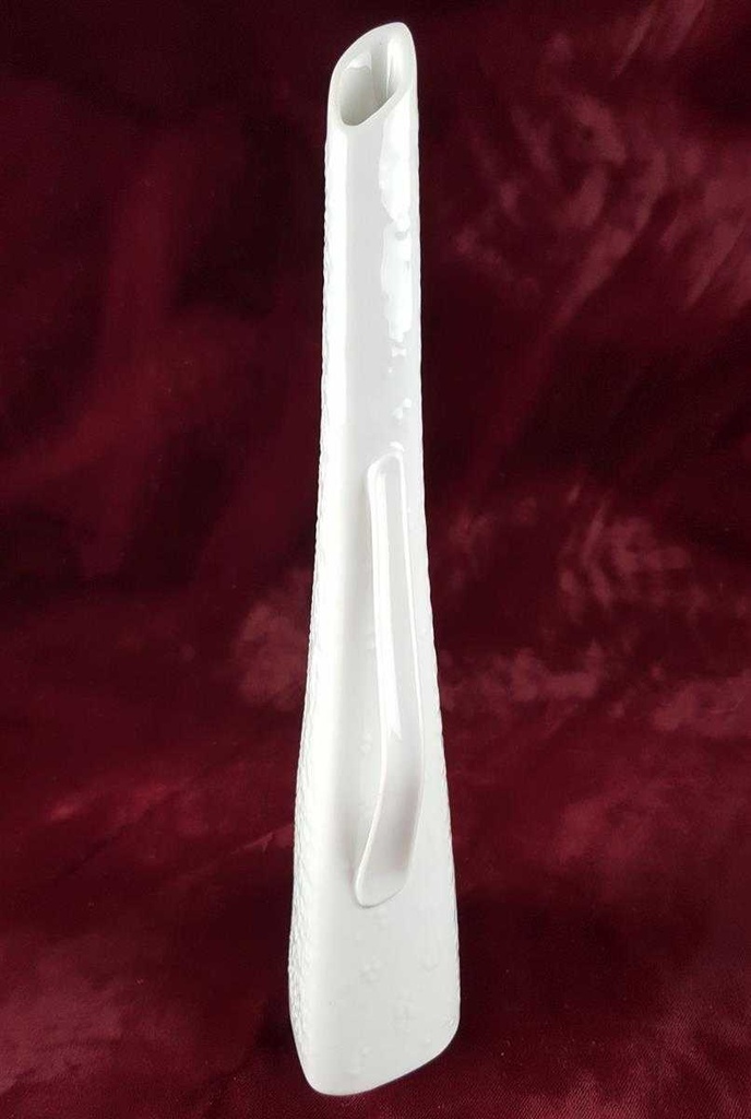 [45817330] Vase Henkelvase Dekorative 25,5 cm Hutschenreuther Weiß gebraucht - sehr gut Bild 4