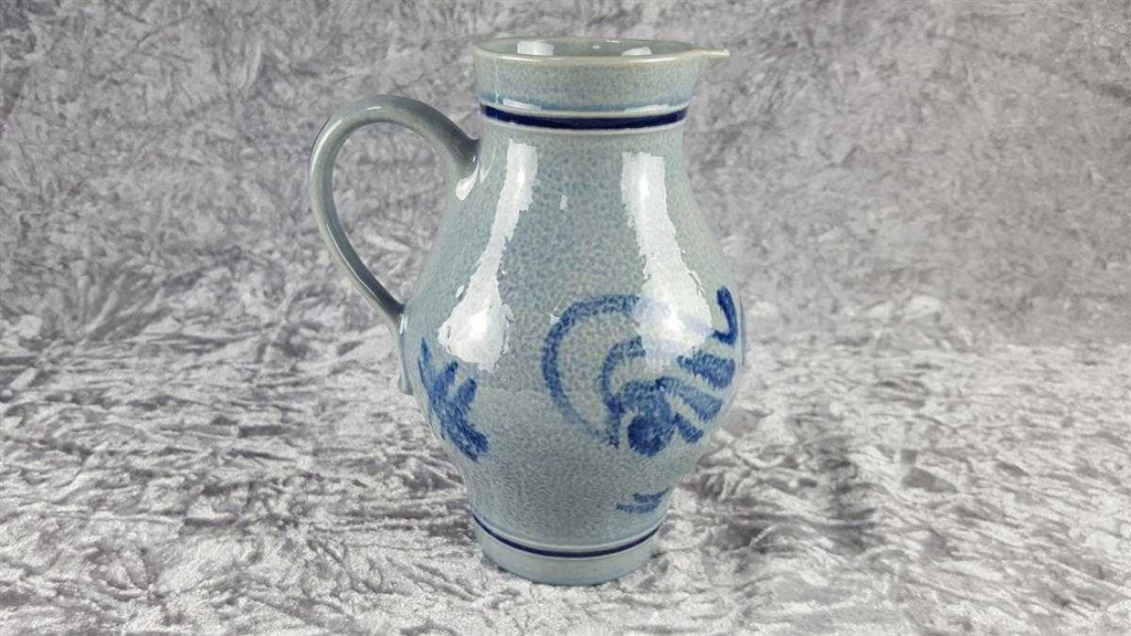 [45817336] Krug Weinkrug 1 L Marzi & Remy Marzy Blau gebraucht - akzeptabel Bild 5
