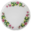 [45817347] Kuchenteller Dessertteller Frühstücksteller 19,2 cm Seltmann Weiden Blumendekor Blumen gebraucht - sehr gut Bild 2