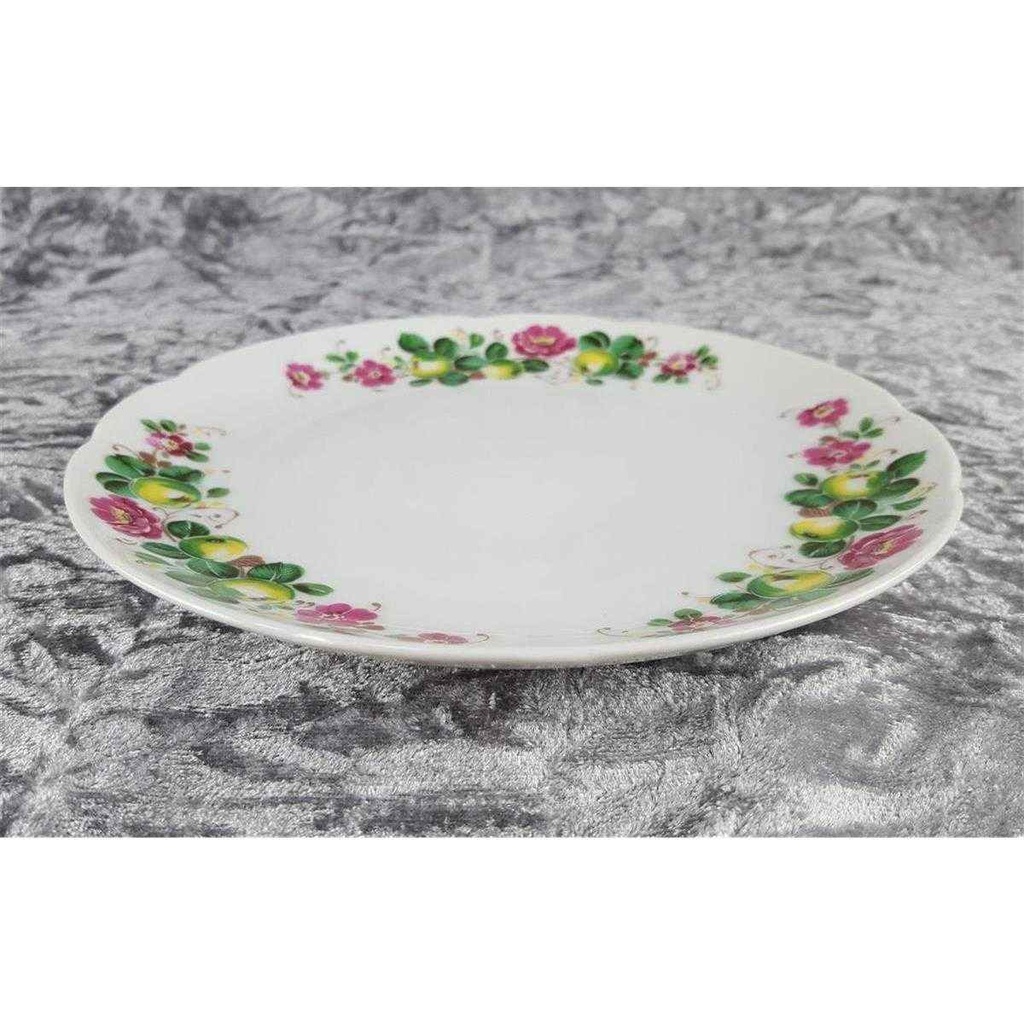 [45817347] Kuchenteller Dessertteller Frühstücksteller 19,2 cm Seltmann Weiden Blumendekor Blumen gebraucht - sehr gut Bild 3