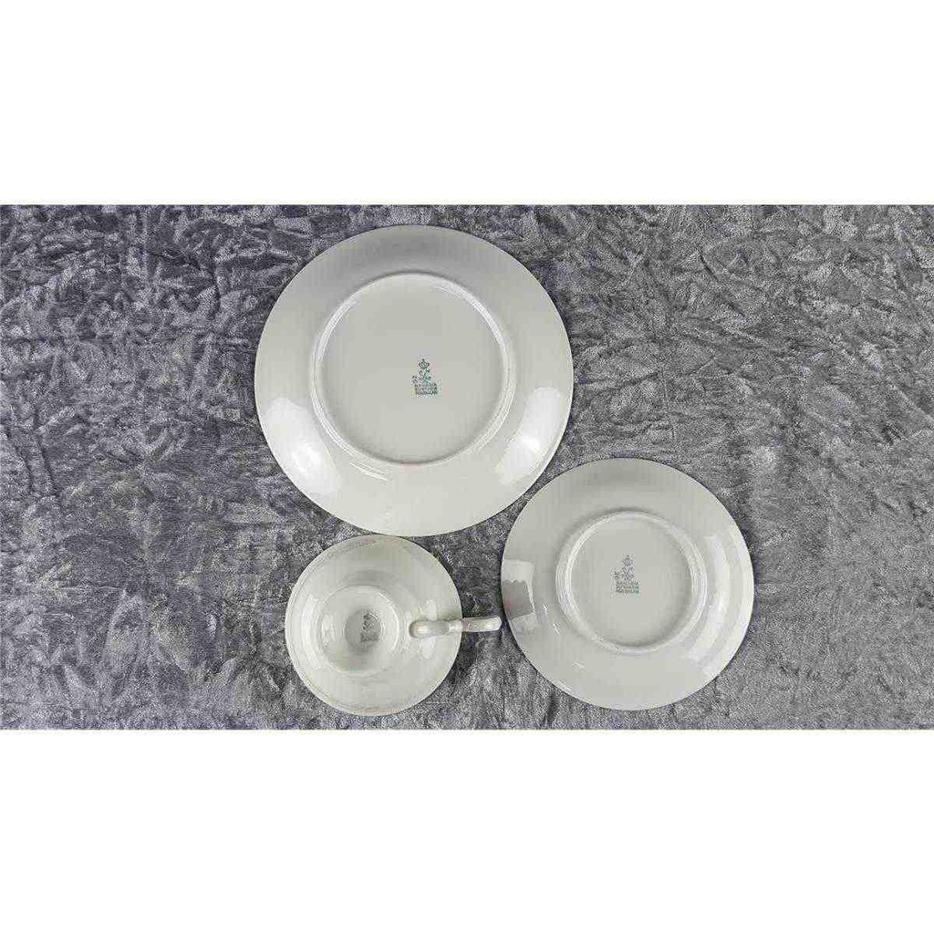 [45817365] Teetasse Sammeltasse Tasse 3tlg Schaller Sammeltassen Elfenbein Beige Bavaria gebraucht - sehr gut Bild 6
