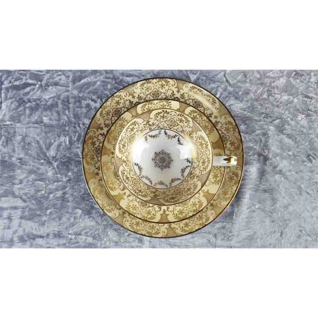 [45817366] Teetasse Sammeltasse Tasse Golddekor 3tlg Kaiser Porzellan Alka Kunst Bavaria gebraucht - gut Bild 5