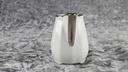 [45817368] Milchkännchen Apilco Porcelaine weiß mit Platinrand gebraucht - sehr gut Bild 3