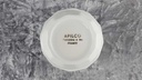 [45817369] Zuckerschale Apilco Porcelaine weiß mit Platinrand gebraucht - sehr gut Bild 3