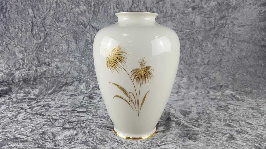 [45817378] Vase Blumenvase Golddekor 21,5 cm Kaiser Porzellan Alka Kunst gebraucht - gut Bild 3
