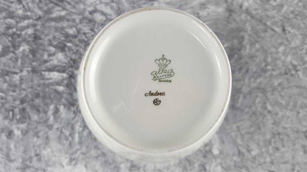 [45817378] Vase Blumenvase Golddekor 21,5 cm Kaiser Porzellan Alka Kunst gebraucht - gut Bild 7