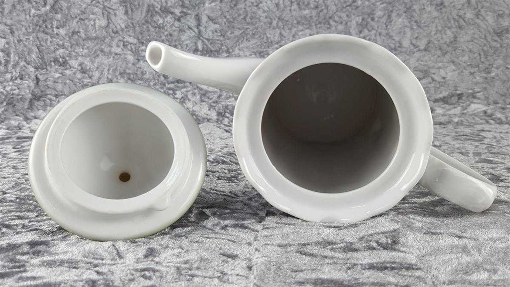 [45817382] Kaffeekanne Kanne 1,2 L Eschenbach Bayreuth Grüne Ranke III mit roter Blüte gebraucht - sehr gut Bild 6