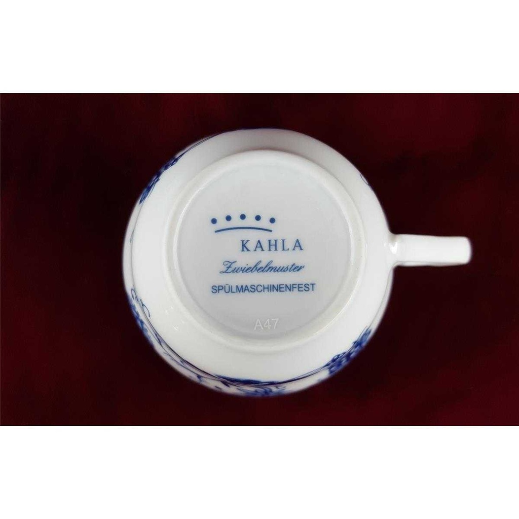 [45817384] Kaffeetasse Tasse Kahla Rosella Zwiebelmuster gebraucht - sehr gut Bild 4