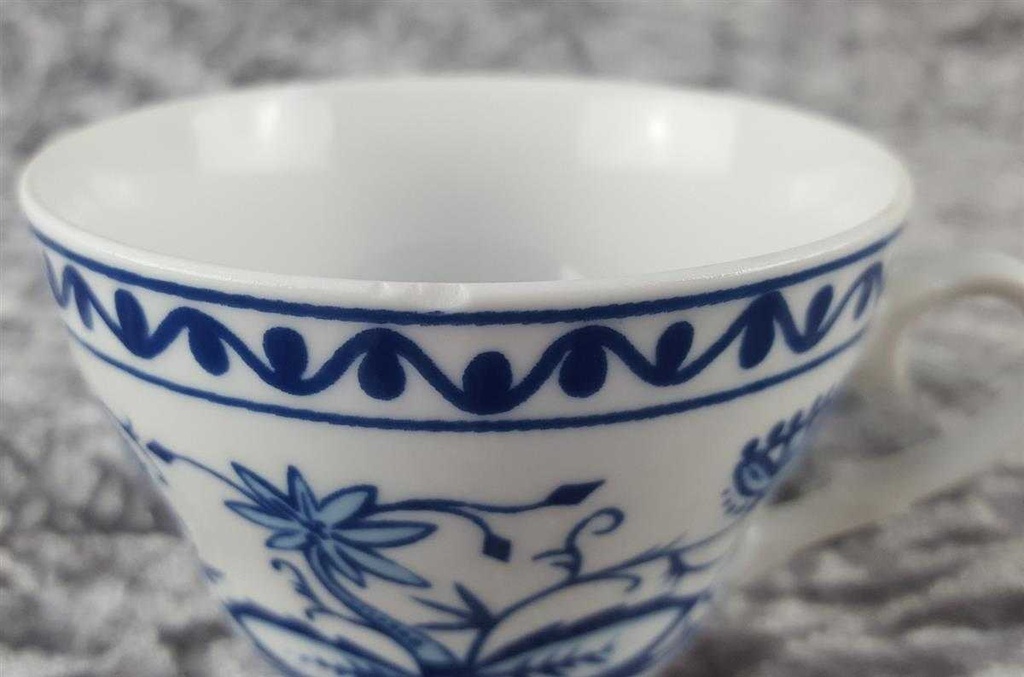 [45817387] Kaffeetasse Tasse Kahla Triptis Zwiebelmuster gebraucht - akzeptabel Bild 4