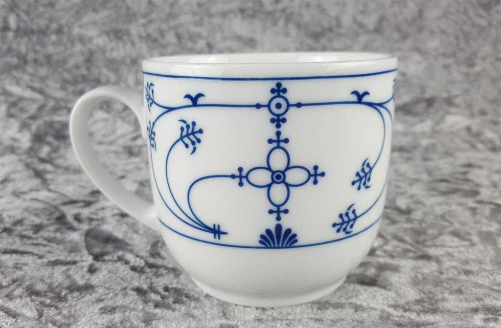 [2119340] 2er Set Teetasse Tasse Julius Lange Kahla Indisch Blau Strohblume Hamburger gebraucht - gut Bild 7