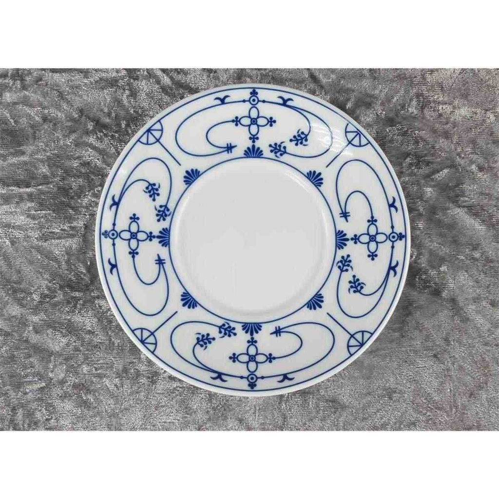 [2119340] 2er Set Teetasse Tasse Julius Lange Kahla Indisch Blau Strohblume Hamburger gebraucht - gut Bild 8