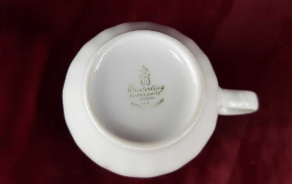 [45817412] Kaffeetasse Tasse Winterling Kirchenlamitz Weinlaub Typ 1 gebraucht - sehr gut Bild 4
