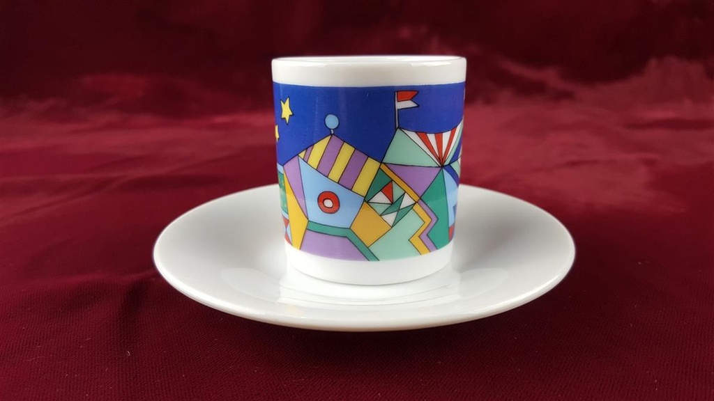 [45817414] Mokkatasse Tasse Espressotasse 2tlg Berendsohn Art Design Rosier gebraucht - sehr gut Bild 2