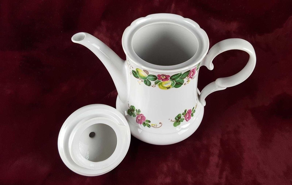 [45817421] Kaffeekanne 1,15 L Seltmann Weiden Blumendekor Blumen gebraucht - sehr gut Bild 3