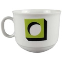 [45817426] Kaffeetasse Tasse Seltmann Weiden Geometrisches 3D Dekor gebraucht - gut Bild 2