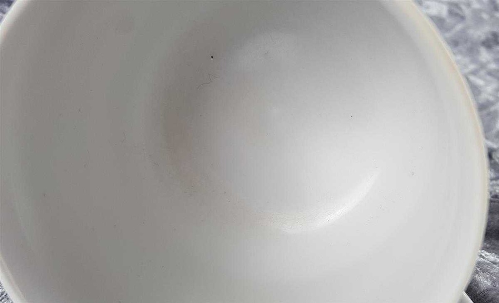 [45817426] Kaffeetasse Tasse Seltmann Weiden Geometrisches 3D Dekor gebraucht - gut Bild 5
