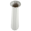 [45817428] Vase 29 cm Tirschenreuth Weiß gebraucht - sehr gut Bild 2