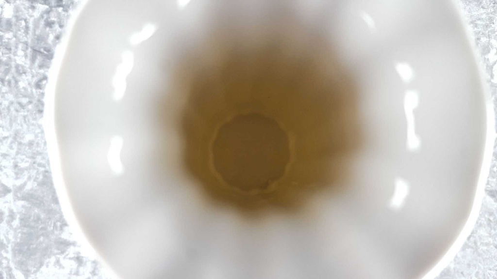 [45817428] Vase 29 cm Tirschenreuth Weiß gebraucht - sehr gut Bild 4