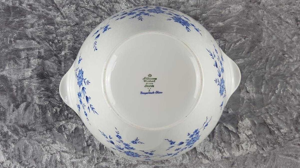 [45817431] Schüssel Ragoutterrine 1,5 L Seltmann Weiden Isolde Bayerisch Blau gebraucht - sehr gut Bild 5