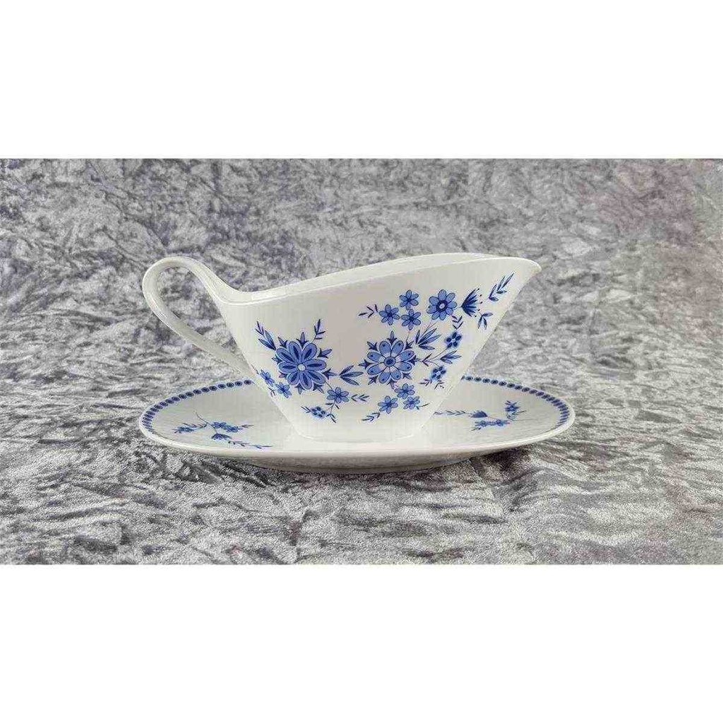 [45817432] Sauciere mit Teller 1tlg Seltmann Weiden Isolde Bayerisch Blau gebraucht - sehr gut Bild 3