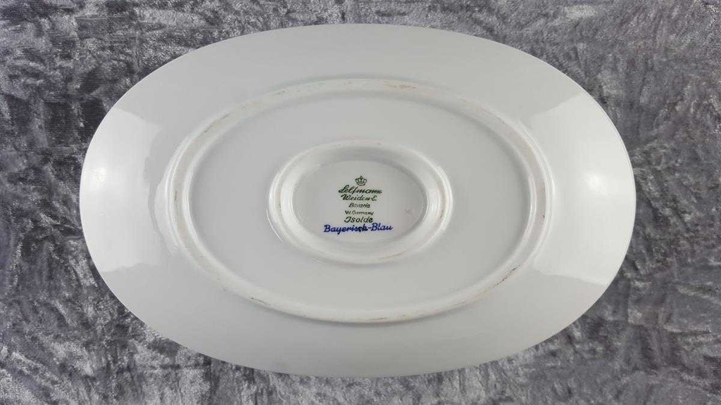 [45817432] Sauciere mit Teller 1tlg Seltmann Weiden Isolde Bayerisch Blau gebraucht - sehr gut Bild 6