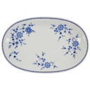 [45817436] Fleischplatte Steakplatte 31,2x20,4 cm Seltmann Weiden Isolde Bayerisch Blau gebraucht - gut Bild 2