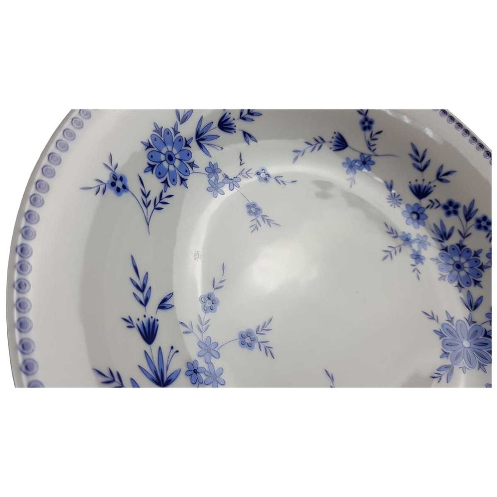 [45817443] Suppenteller 22,7 cm Seltmann Weiden Isolde Bayerisch Blau gebraucht - gut Bild 2